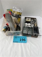 Lot of 2 electrical supplies and hardware