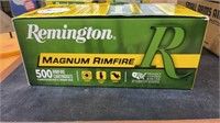 Full Case 500 Rounds 22 Winmag Remington
