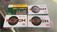 NEW in box (4 boxes) 80 Rounds 6.5 Creedmoor