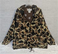 Columbia Sportswear Co. Camouflaged rain jacket,