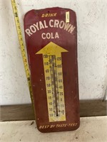 Vintage Royal Crown Cola thermometer