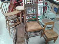 Vintage Wooden Chairs