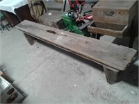 Primitive Wood Bench