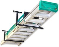 Adjustable Overhead Storage Rack. Ladders, Kayaks