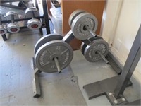Bodysmith Disc Weight Rack & Weights