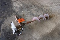 Earthquake Gas Post Digger w/ 8" Bit