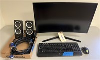 27" Samsung Curved Computer Monitor & More