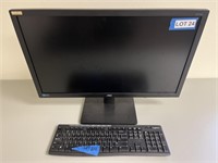 27" AOC Computer Monitor w/ Logitech Keyboard