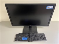 27" AOC Computer Monitor w/ Dell Keyboard