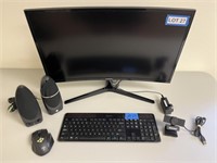 27" Samsung Curved Computer Monitor & More
