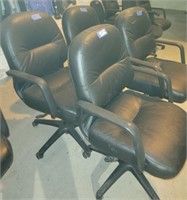 (4) Rolling Desk Chairs