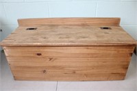 Wooden Box 32x13x15H