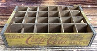 18x12" Vintage Wooden Coca Cola Tray