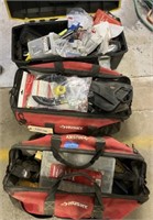 (2) Bags & (1) Tote Full of Misc. Tools