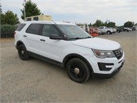 (DMV) 2016 Ford Explorer Police Interceptor SUV
