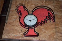 chicken wall clock