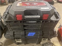 Husky Rolling Tool Box w/ Assorted Tools & More