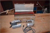 Craftsman electric tools with metal tool box