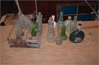 assorted glass ware