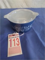 Pyrex Colonial Mist Covered Casserole