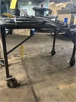 36"x36" STEEL ROLLER TABLE