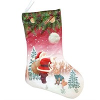 NEW Christmas Stockings Pendant Cloth Ornaments