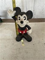 Vintage Mickey Mouse cast iron bank