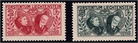 Liechtenstein Stamps #88-89, Mint Hinged, CV $175