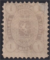 Finland Stamps #24 Mint HR w/ major thin CV $1000