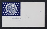 US Stamps 3 Postcard/Envelopes, 1 German Depicting
