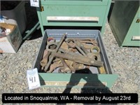 LOT, ASSORTED SPUD WRENCHES IN THIS DRAWER