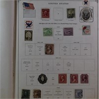 US and Worldwide Stamps, 1000+ in 4 albums, sparse