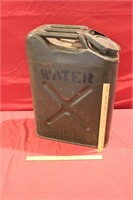 US Military 5 Gallon Metal Water can