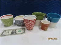(6) asst STARBUCKS Designer Mugs & Cups