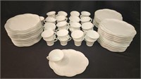 Colony Harvest Milk Glass Snack Sets