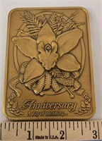 Brass Anniversary Home Decor