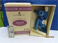 STEIFF ClubEd 94'95' Teddy BEar BLUE 35 Mint