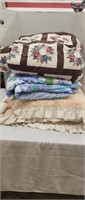 Assorted Blanket and Quilts