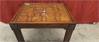 Wooden side Table - measures 21" x 30" x 20"