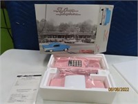 Unused 57 Chevy Pink Car Tabletop Telephone Boxed