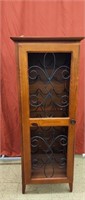 Wooden Wine Cupboard - 19"x 15.5" x 50"