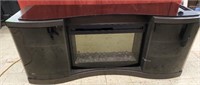 TV Stand with Fireplace - Works!  72.5" x 22" x 31