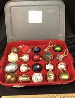 Christmas Tree Ornaments and container (2)