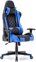 NEW $230 Gaming Chair with Lumbar Support (Blue)