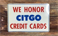23x 16 Metal Double sided Citgo CC Sign