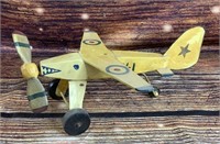 Vintage 18" Wood Airplane Toy