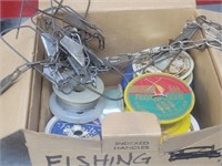 Assorted fishing gear