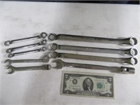 (9) asst SNAP ON Tools Wrenches
