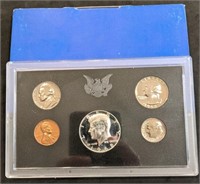 1968 US Mint Proof Set W Cameo Kennedy Half Dollar