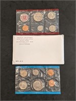 1971 US Mint Uncirculated Coin Set P&D